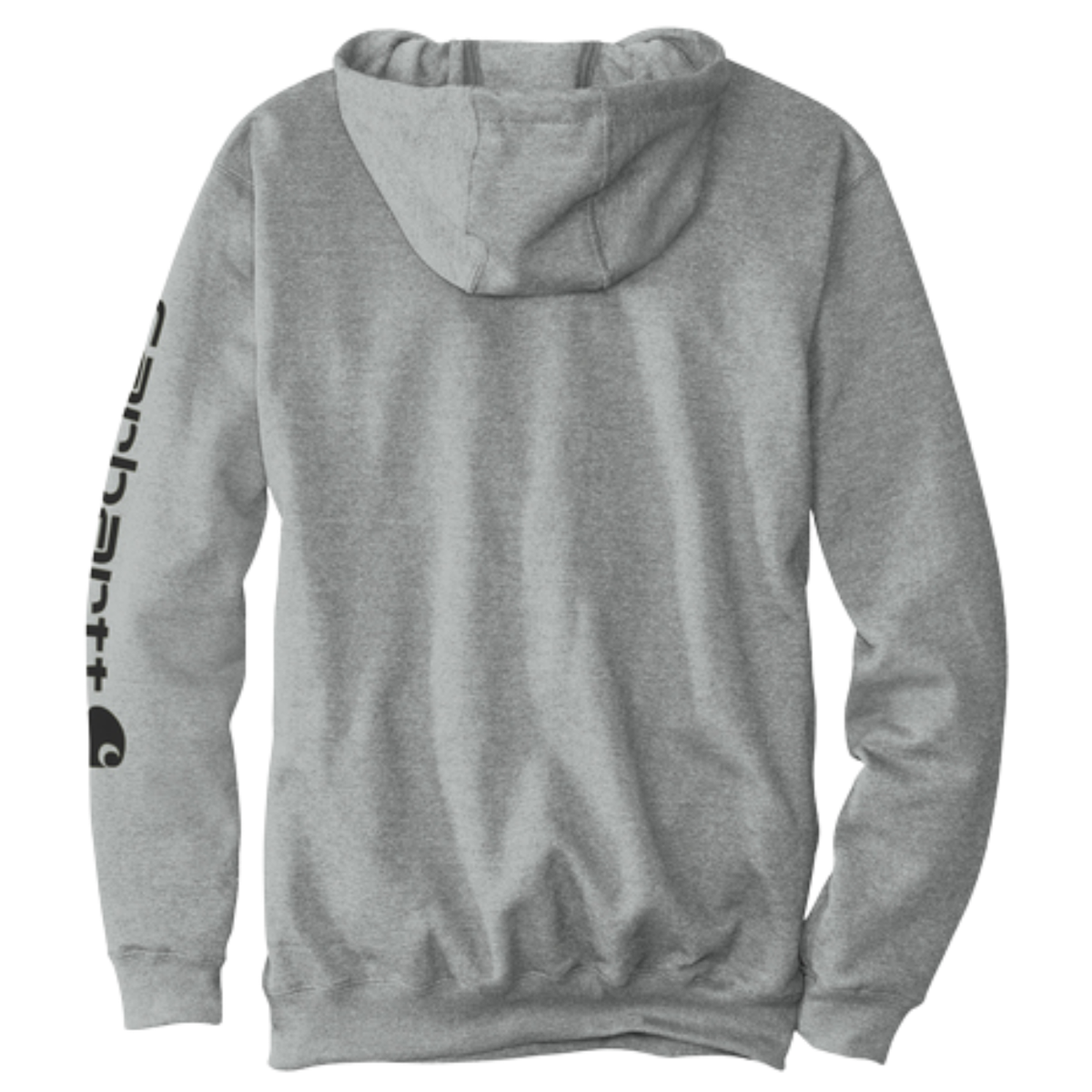 LINCOLN TECH Carhartt® Midweight Hooded Logo Sweatshirt - Heather Grey