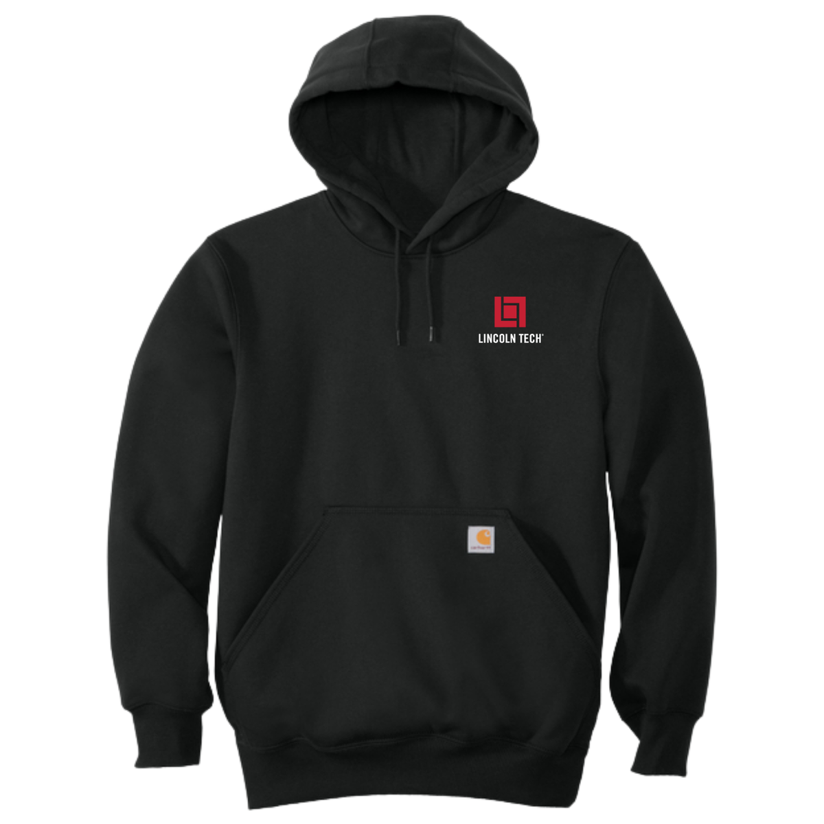 LINCOLN TECH Carhartt® Rain Defender® Paxton Heavyweight Hooded Sweatshirt - Black