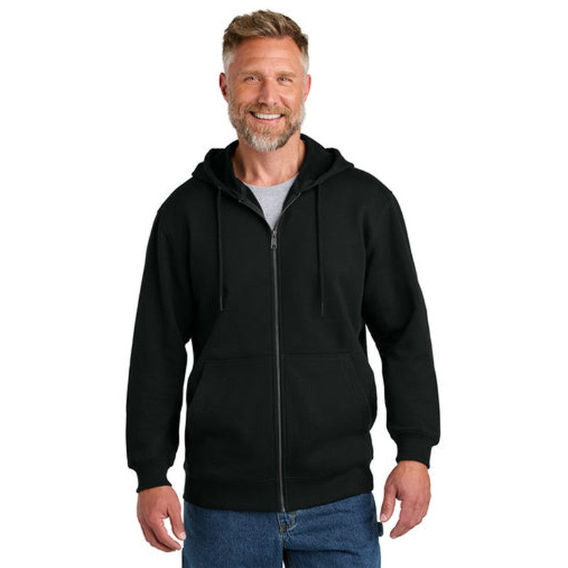 NEW LINCOLN TECH - CornerStone® Tough Fleece Full-Zip Hoodie - Black