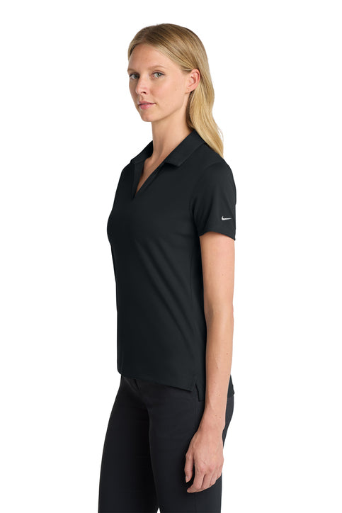 TRANSIT WORKFORCE Nike Women's Dri-FIT Micro Pique 2.0 Polo - Black