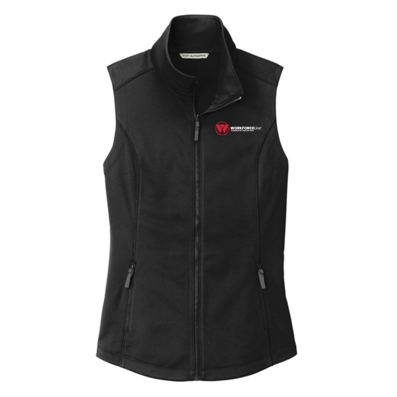 WORKFORCE Port Authority® Ladies Collective Smooth Fleece Vest - Deep ...