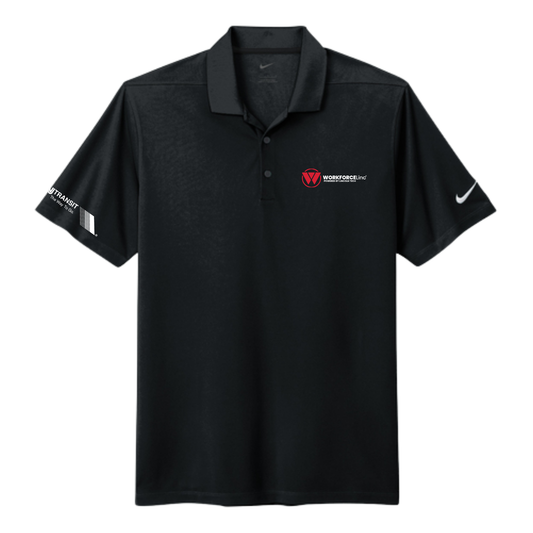WORKFORCE TRANSIT Nike Dri-FIT Micro Pique 2.0 Polo - Black