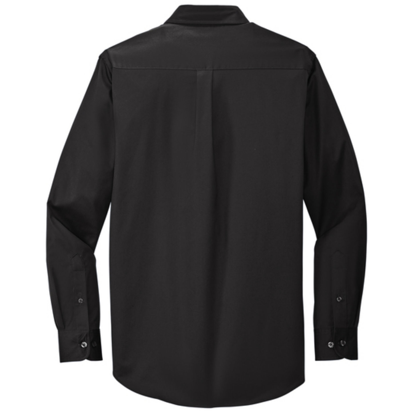LINCOLN TECH INSTRUCTOR Port Authority® Tall Long Sleeve Easy Care Shirt with CUSTOM NAME - Black