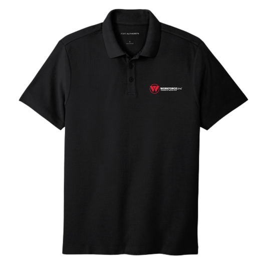 WORKFORCE MEN'S SuperPro React ™ Polo - Black