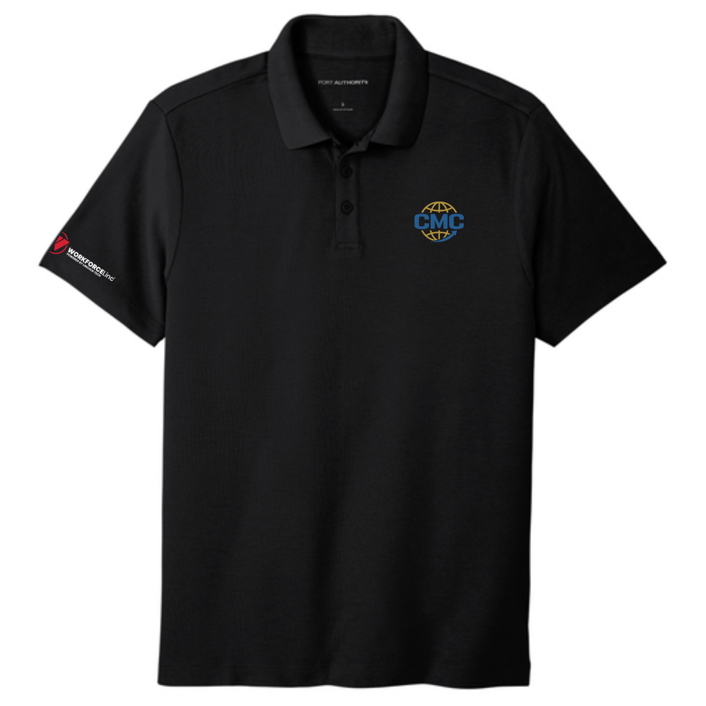 CMC WORKFORCE MEN'S SuperPro React ™ Polo - Black