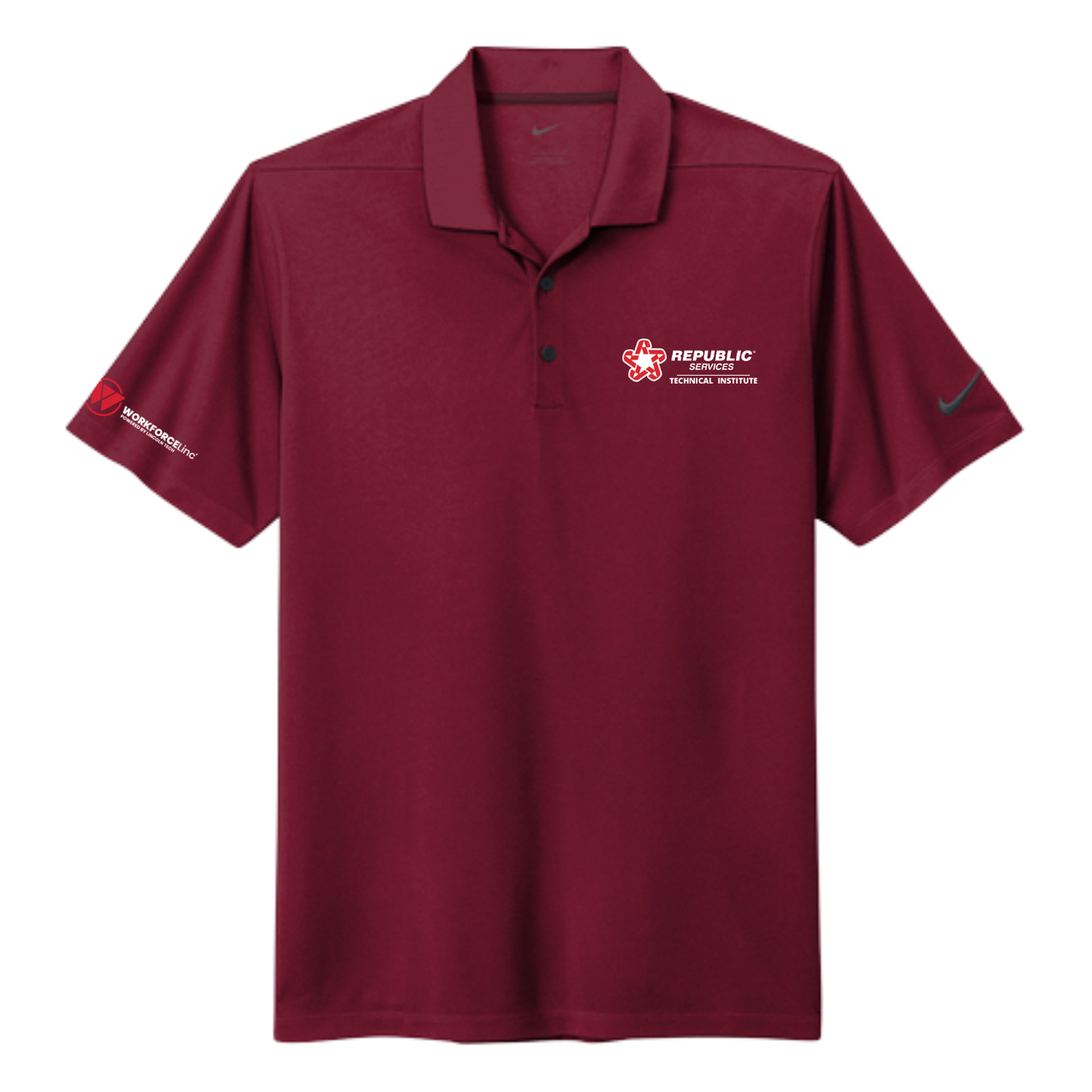REPUBLIC SERVICES WORKFORCE Nike Dri-FIT Micro Pique 2.0 Polo - Team Red