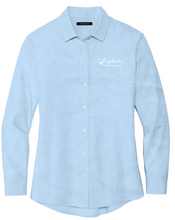 Load image into Gallery viewer, EUPHORIA Mercer+Mettle™ Women’s Long Sleeve Stretch Woven Shirt - Air Blue End On End
