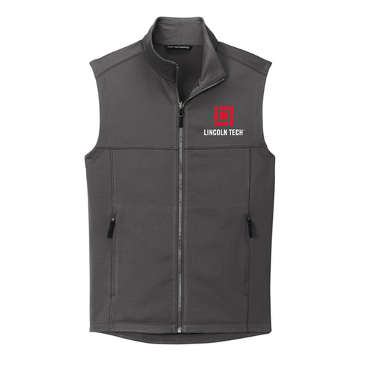 LINCOLN TECH COLLECTIVE Port Authority® Collective Smooth Fleece Vest - Graphite