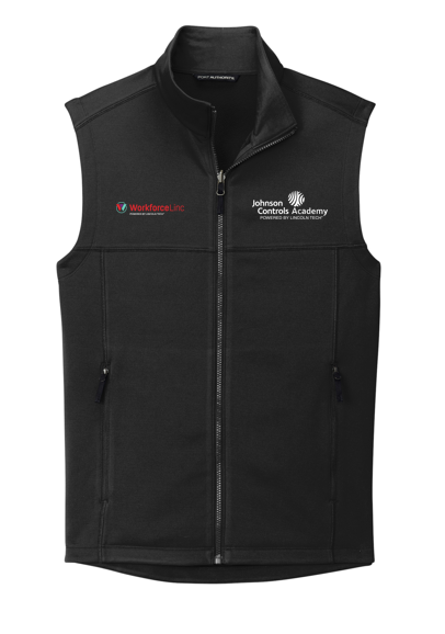 JOHNSON CONTROLS WORKFORCE COLLECTIVE Port Authority® Collective Smooth Fleece Vest - Deep Black