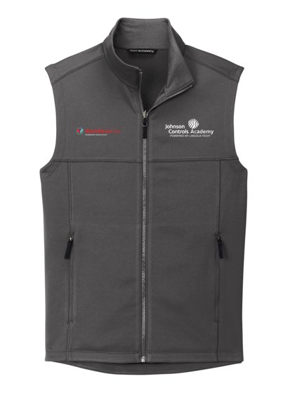 JOHNSON CONTROLS WORKFORCE COLLECTIVE Port Authority® Collective Smooth Fleece Vest - Graphite