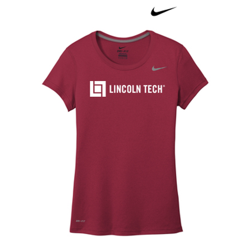 NEW LINCOLNTECH - Nike Ladies Legend Tee - Team Maroon