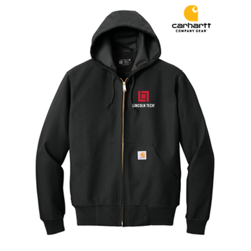 LINCOLN TECH Carhartt ® Tall ThermalLined Duck Active Jac Black