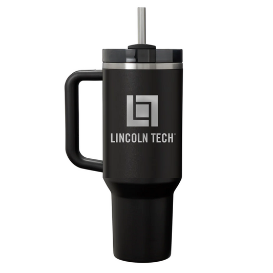 LINCOLN TECH Stanley Quencher H2.0 Flowstate™ Tumbler | 40 OZ - Black