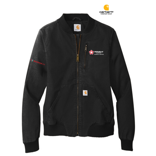 REPUBLIC SERVICES WORKFORCE Carhartt® Women’s Rugged Flex® Crawford Jacket - Black