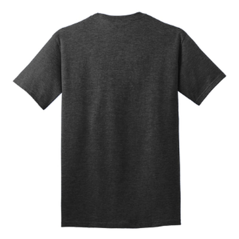 FIT Port & Co™ Core Cotton Tee - Black Heather