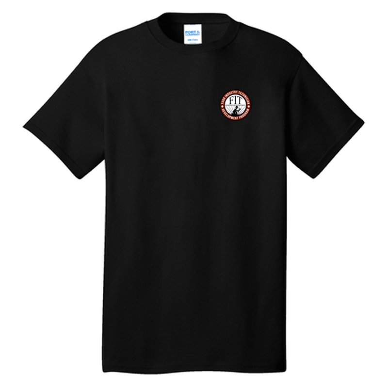 FIT Port & Co™ Core Cotton Tee - Jet Black