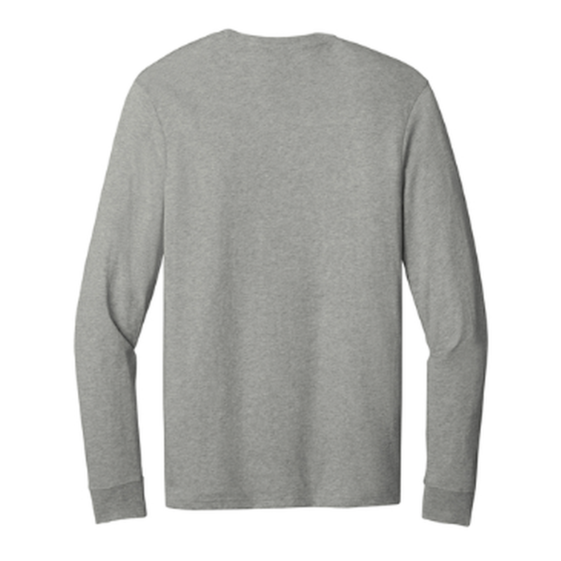 FIT Allmade® Unisex Long Sleeve Organic Cotton Tee - Granite Grey Heather