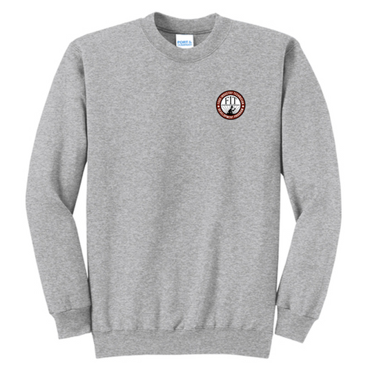 FIT Port & Co™ Core Fleece Crewneck Sweatshirt - Athletic Heather