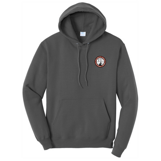 FIT Port & Co™ Core Fleece Pullover Hooded Sweatshirt - Charcoal