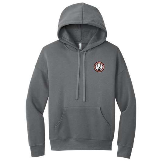 FIT BELLA+CANVAS® Unisex Sponge Fleece Pullover DTM Hoodie - Storm