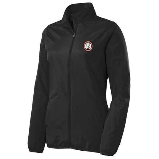 FIT Port Authority® Women's Zephyr Full-Zip Jacket - Black