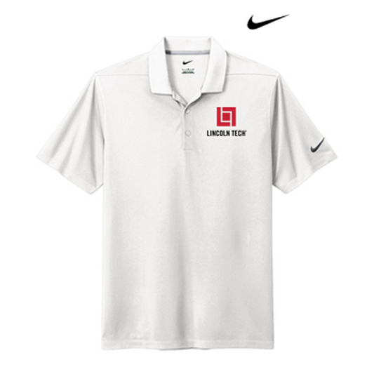 LINCOLN TECH - Nike Dri-FIT Micro Pique 2.0 Polo - White