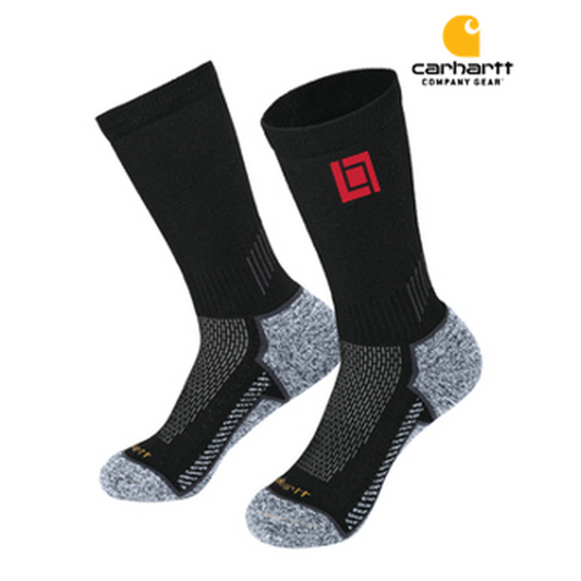 LINCOLN TECH - Carhartt Force® Midweight Crew Sock (3-Pack) - Black