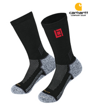 Load image into Gallery viewer, NEW LINCOLN TECH - Carhartt Force® Midweight Crew Sock (3-Pack) - Black
