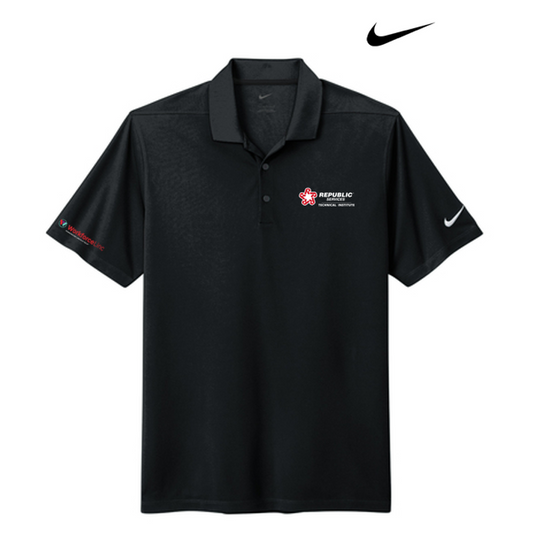REPUBLIC SERVICES WORKFORCE Nike Dri-FIT Micro Pique 2.0 Polo - BLACK