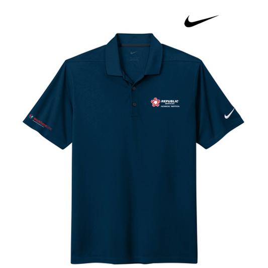 REPUBLIC SERVICES WORKFORCE Nike Dri-FIT Micro Pique 2.0 Polo - Navy