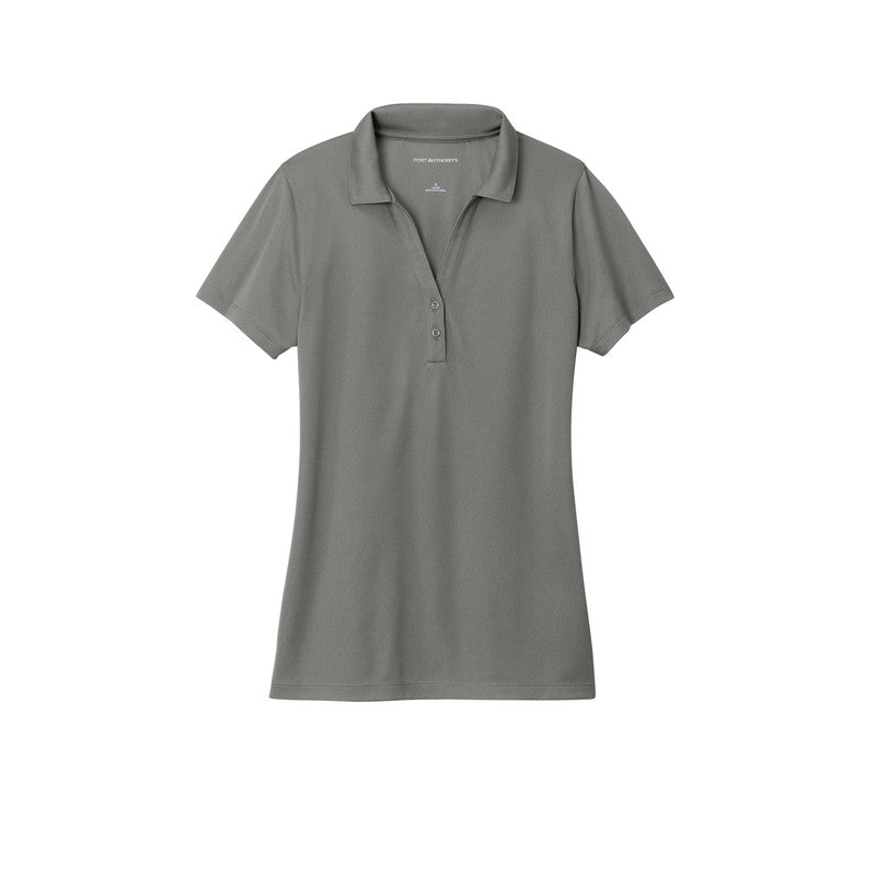 Ladies Recycled Performance Polo - Smoke Grey