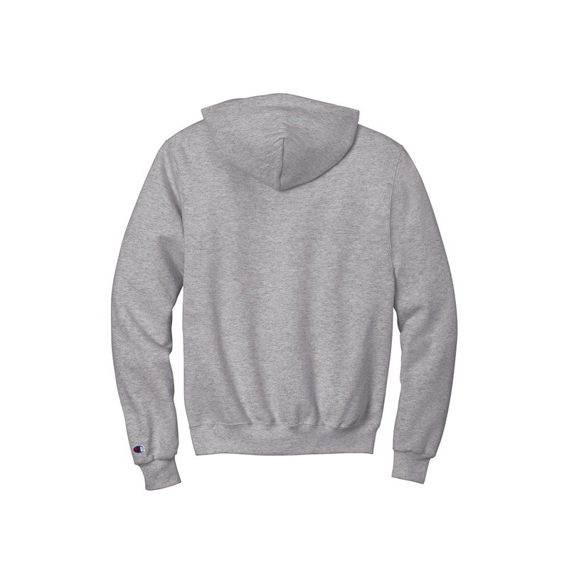 MEN'S Champion® Eco Fleece Pullover Hoodie - Light Steel