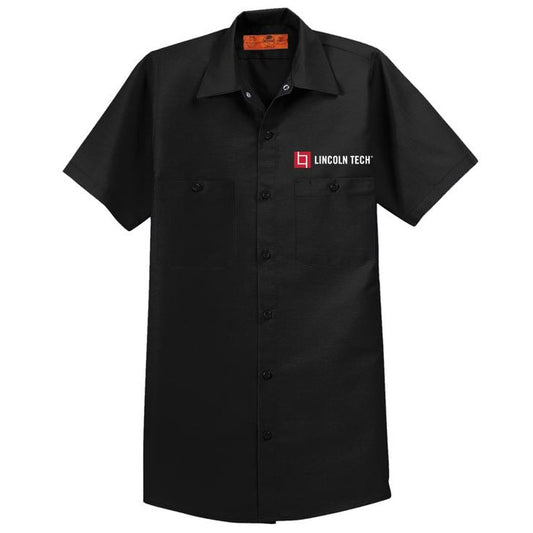 Red Kap® Short Sleeve Industrial Work Shirt - Black