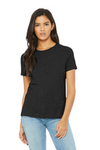 Load image into Gallery viewer, EUPHORIA BELLA+CANVAS® Women’s Relaxed CVC Tee - BLACK HEATHER
