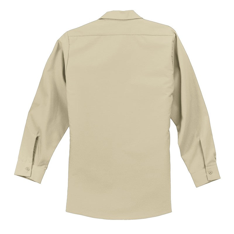 Red Kap® Long Sleeve Industrial Work Shirt - Light Tan