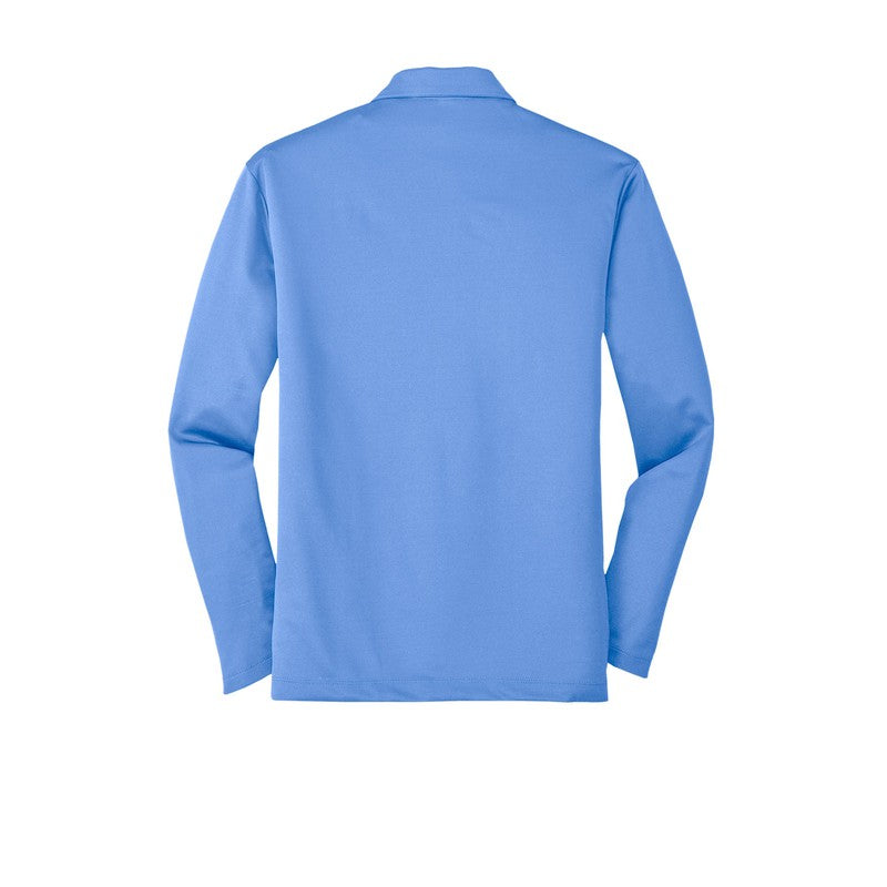 Performance Long Sleeve Polo - Caronlina Blue