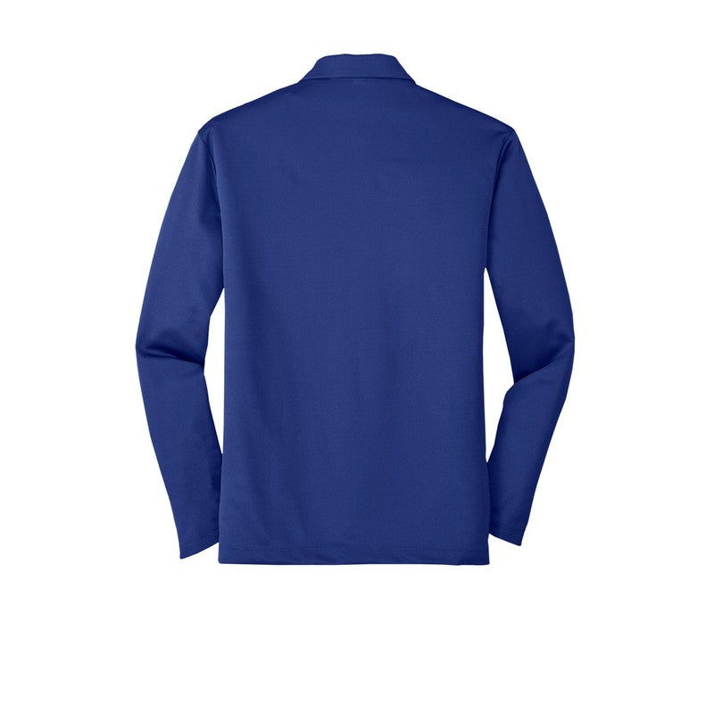 Performance Long Sleeve Polo - Royal