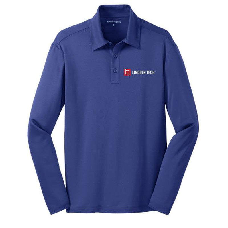 Performance Long Sleeve Polo - Royal