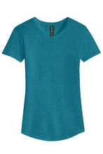 Load image into Gallery viewer, EUPHORIA Ladies Softstyle® Tri-Blend Short Sleeve Tee - Heather Teal
