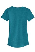 Load image into Gallery viewer, EUPHORIA Ladies Softstyle® Tri-Blend Short Sleeve Tee - Heather Teal
