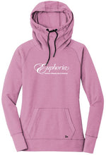 Load image into Gallery viewer, EUPHORIA New Era® Ladies Tri-Blend Fleece Pullover Hoodie - Lilac Heather
