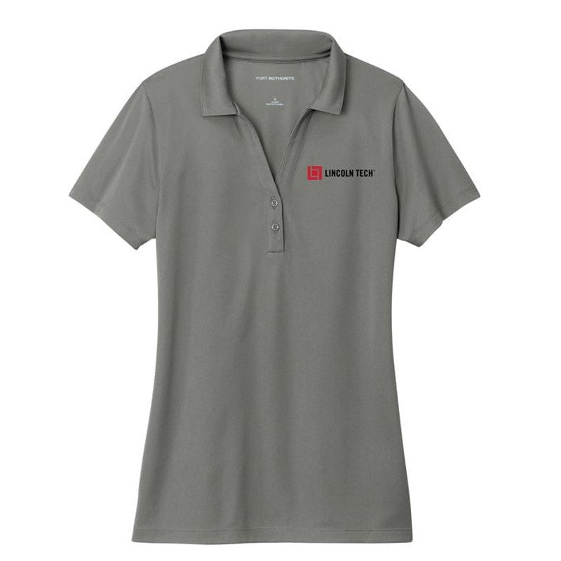 Ladies Recycled Performance Polo - Smoke Grey