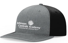 Load image into Gallery viewer, JOHNSON CONTROLS RICHARDSON TWILL BLACK CAP - HEATHER GREY/BLACK
