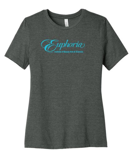 EUPHORIA BELLA+CANVAS® Women’s Relaxed CVC Tee - DEEP HEATHER