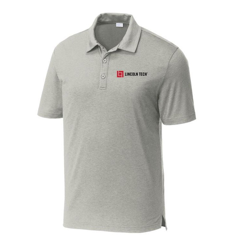 LINCOLN TECH MEN'S Strive Polo - Silver