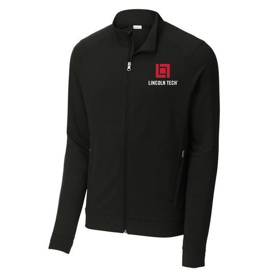LINCOLN TECH Sport-Tek ® Sport-Wick ® Flex Fleece Full-Zip - Black