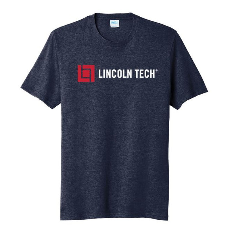 MEN'S Tri-Blend Horizontal Tee - Navy